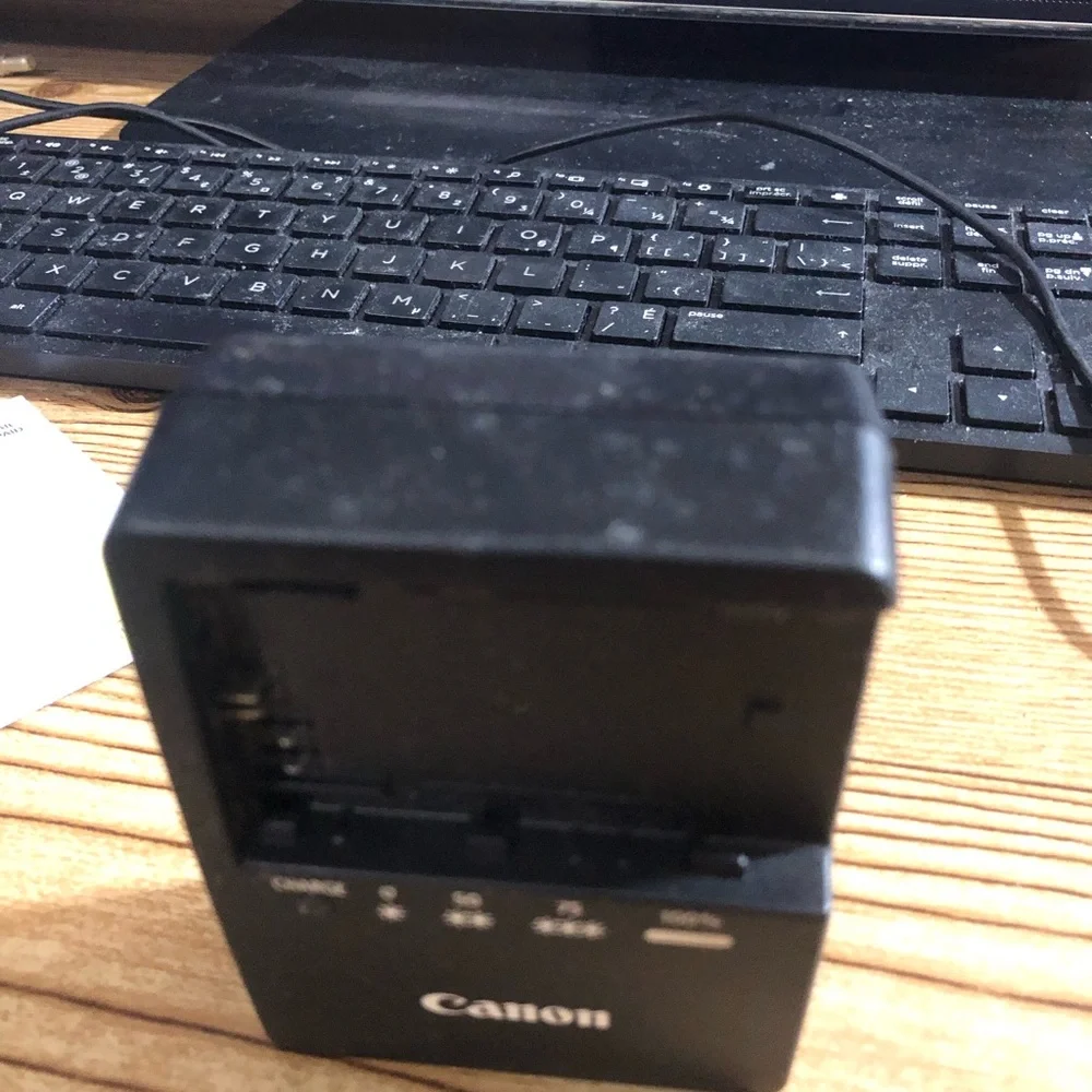Canon Black Video Game Console Charger